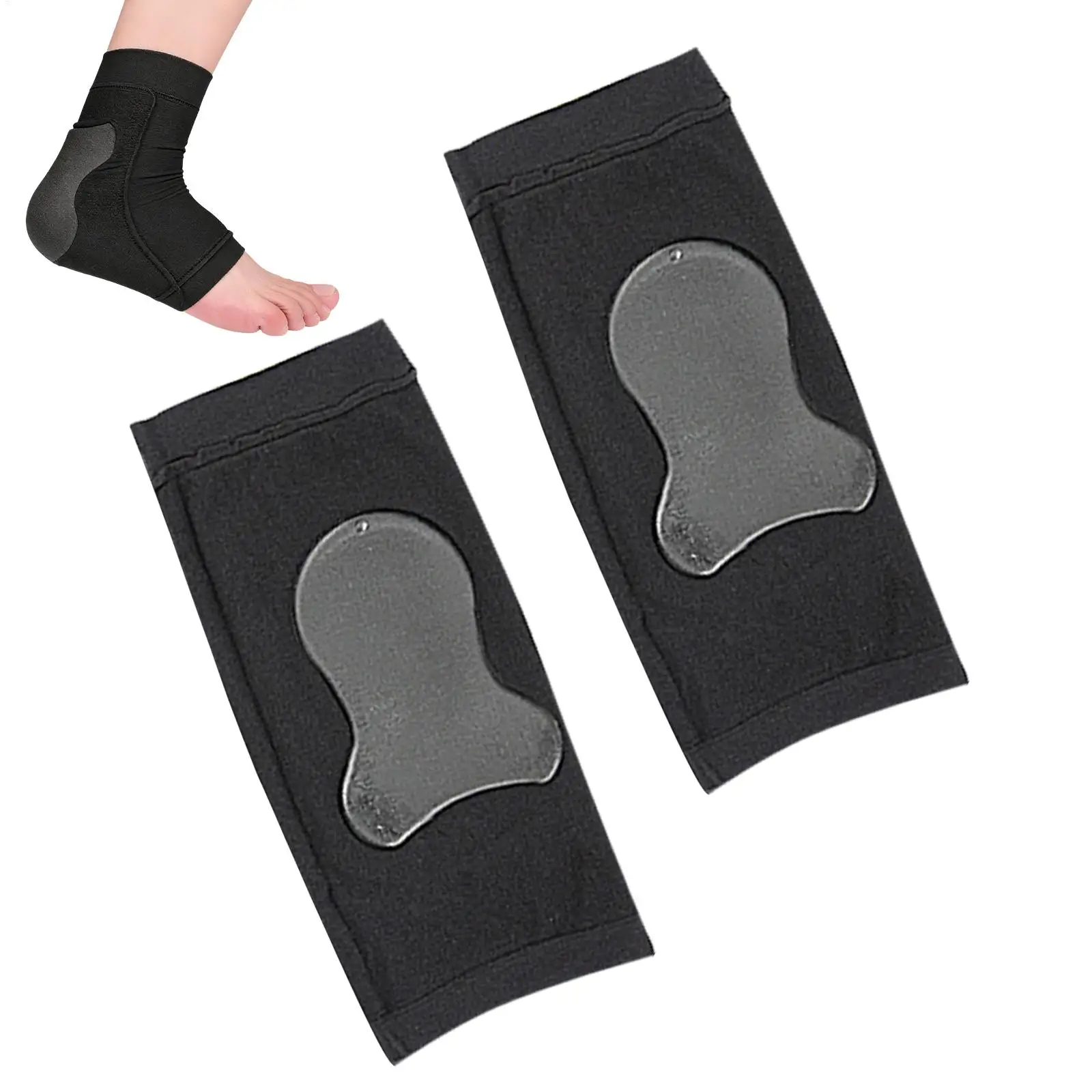 

Gel Heel Socks Gel Protector Heel Sleeve For Women Men Cracked Feet Ankle Health Support Foot Care Relief