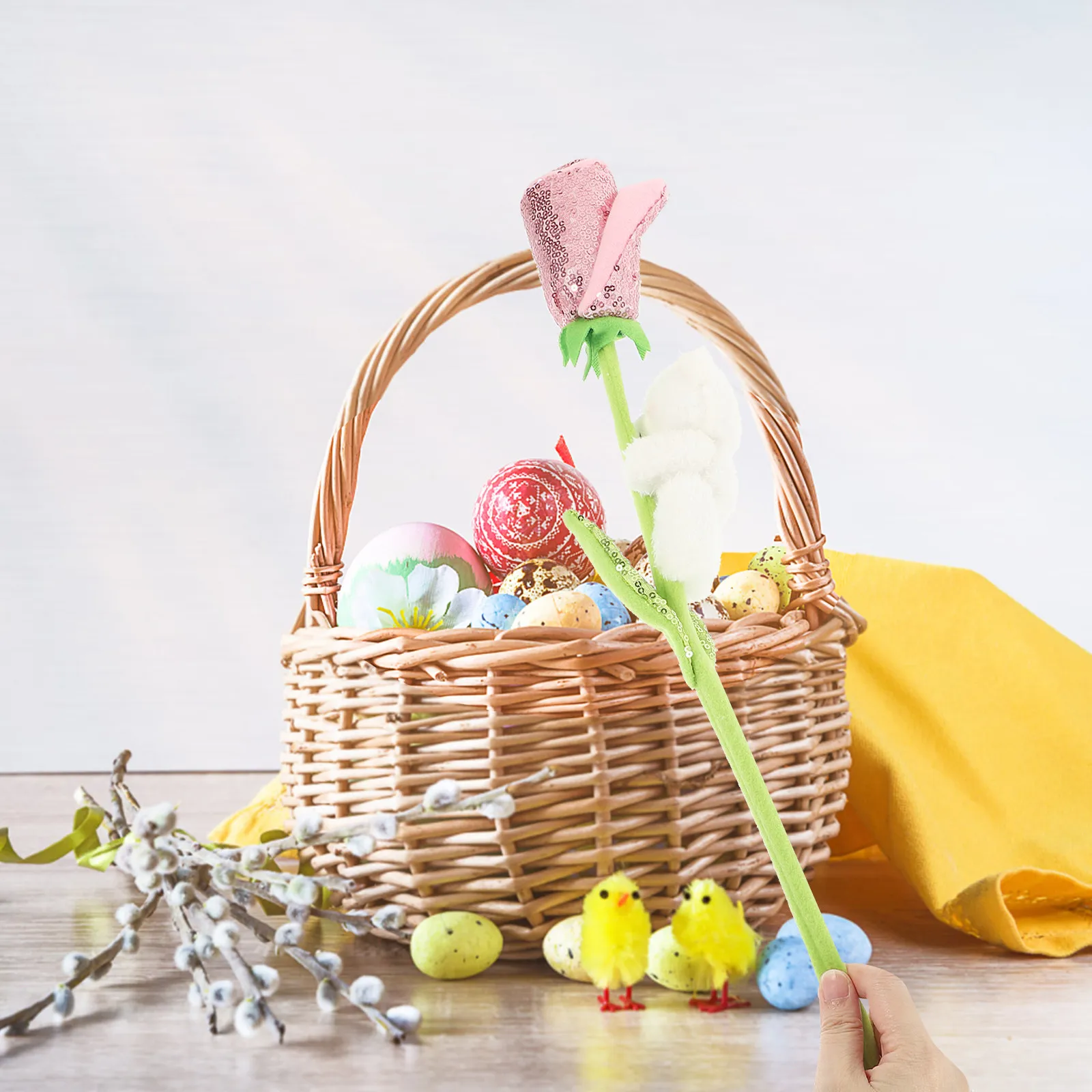 

Искусственная роза-имитация с медведем, декор для дома, украшение для вечеринки, реквизит для фотосессий, оформление сцены, букет