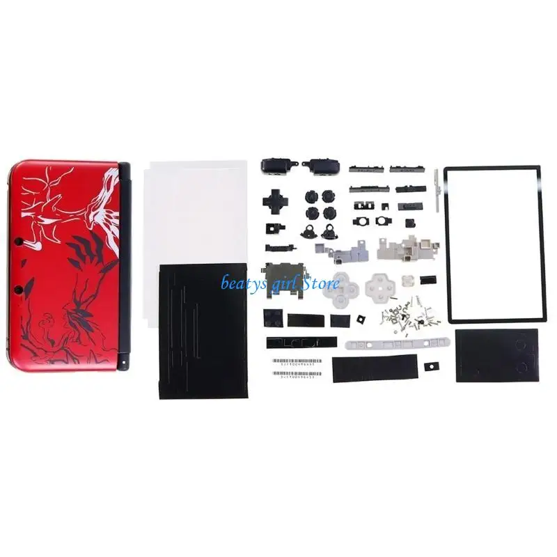 

C7AB Full Housing Casing Comprehensive ABS Pack for 3DS XL Easy Installation