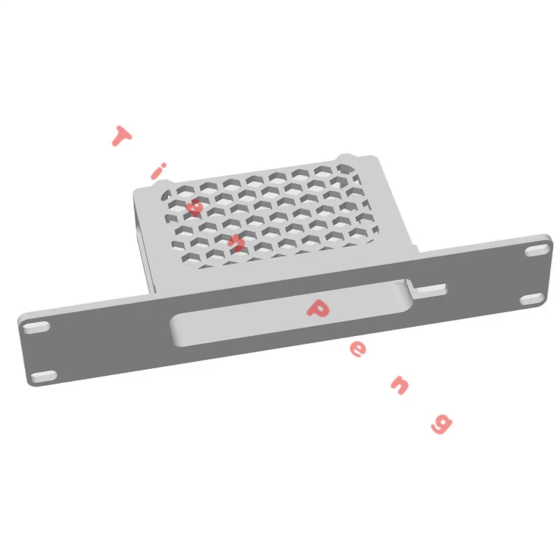 

Новый 10-дюймовый кронштейн для монтажа в стойку для коммутатора Ubiquiti UniFi USW Flex Mini 2.5G, настраиваемый держатель