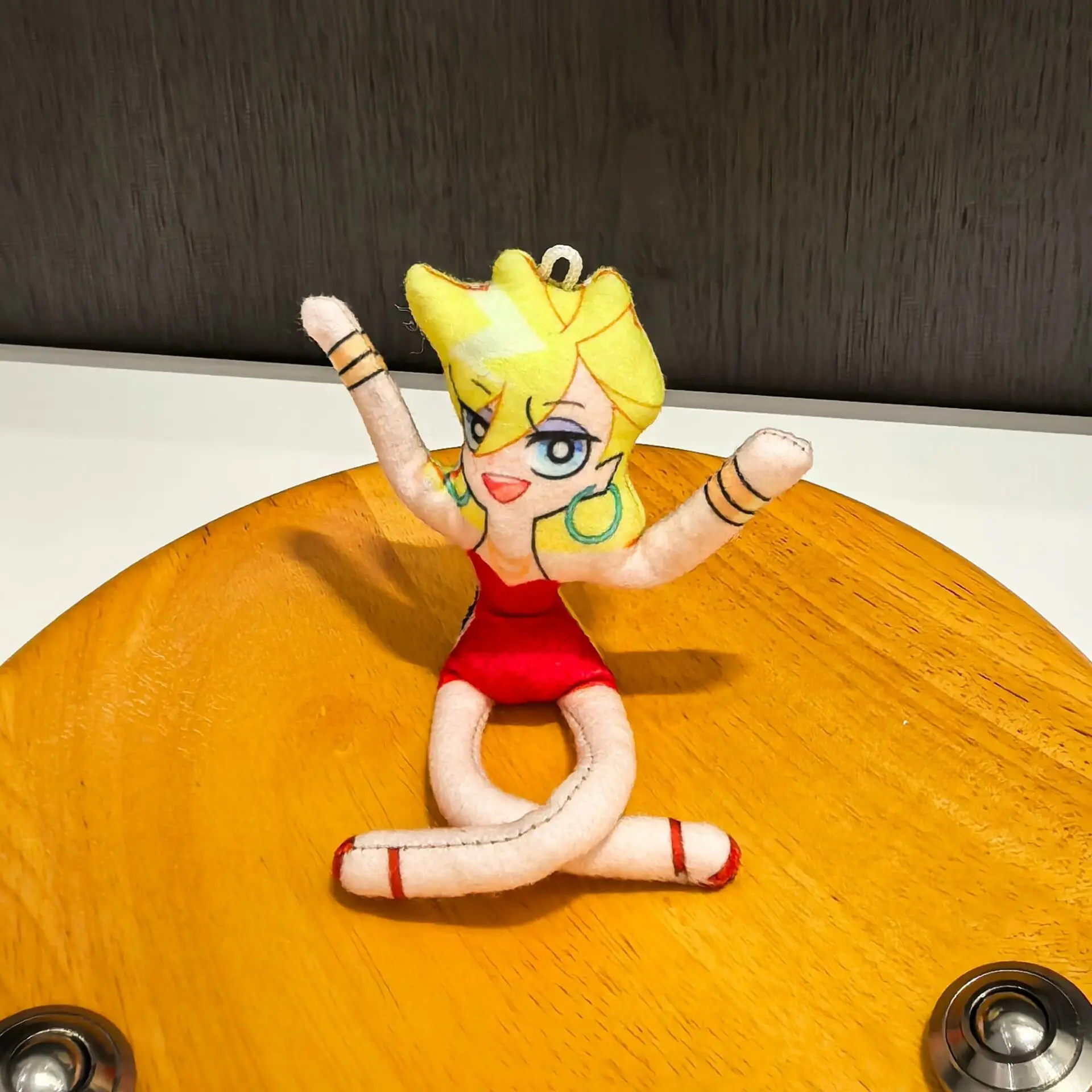 New In Stock 16cm Panty & Stocking With Garterbelt Plush Doll Abstract Joint Flexible Room Decoration Toy Birthday Christma Gift view 4