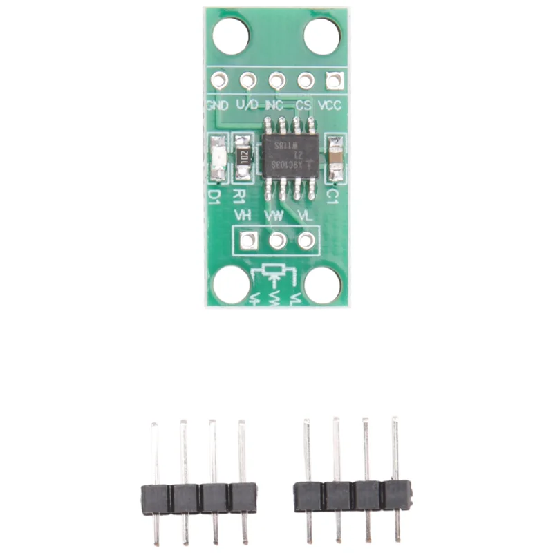 Module de potentiomètre numérique AF91-X9C103S, nouveau Circuit de potentiomètre numérique vert 100K 100Th commande