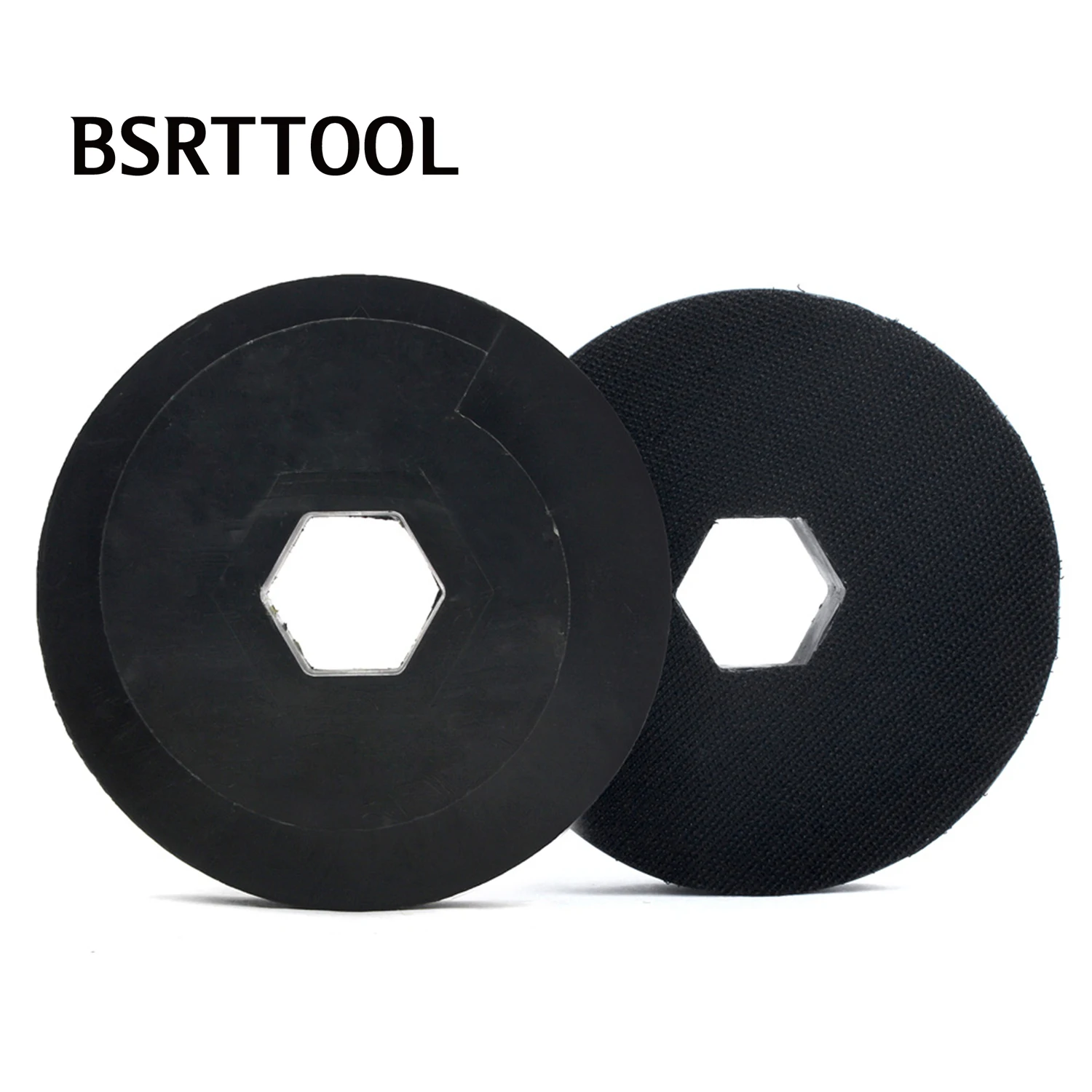 BSRTTOOL 5Inch Backer Pad 125mm Snail Lock Adaptor  For Polishing Pad Hook & Loop Sanding Pad
