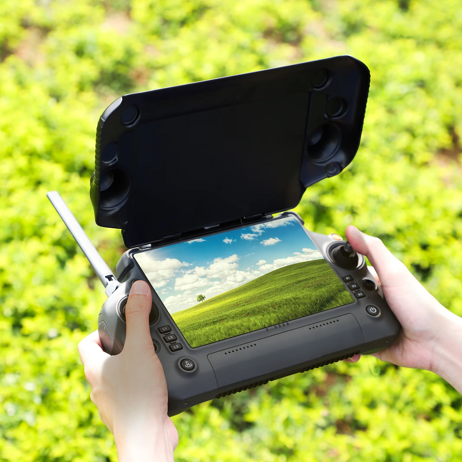 Защитный чехол для экрана DJI RC PLUS, солнцезащитный козырек с дистанционным управлением, солнцезащитный козырек, аксессуары для дрона