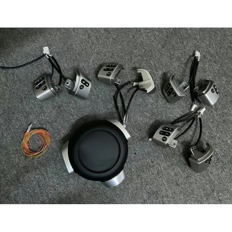 84250-35070 for FJ-CRUISER Multifunction ABS Plastic Steering Wheel Button Control Switch Horn Cover