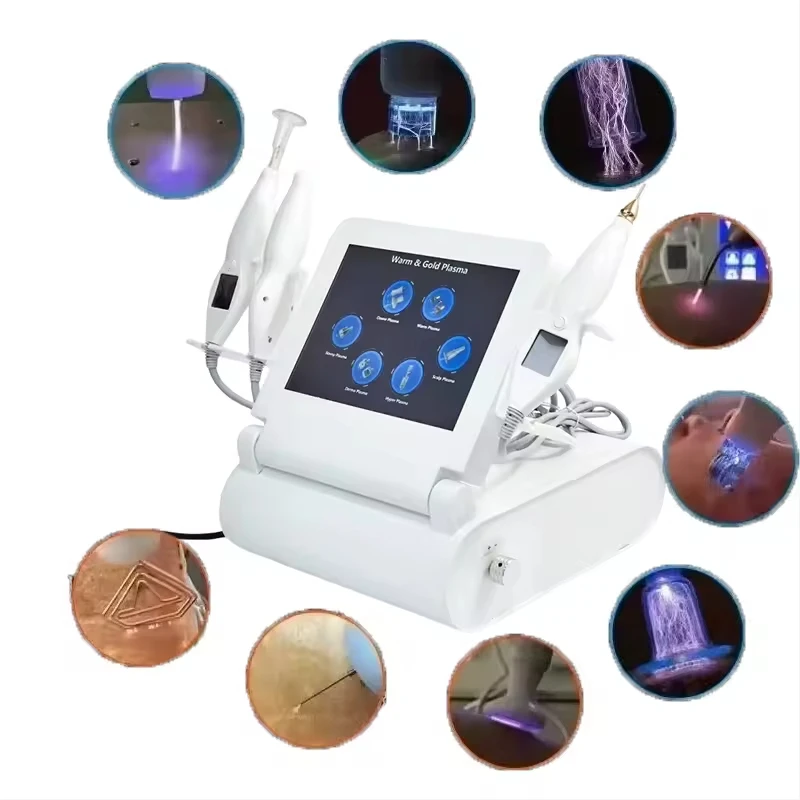 Portatile Fusional Cold Pla Sma Acne Talpa Spot Rimozione Rughe Rullo Frazionario Plas Ma Fibroblasto Ozono Jet Pla Sma Penna