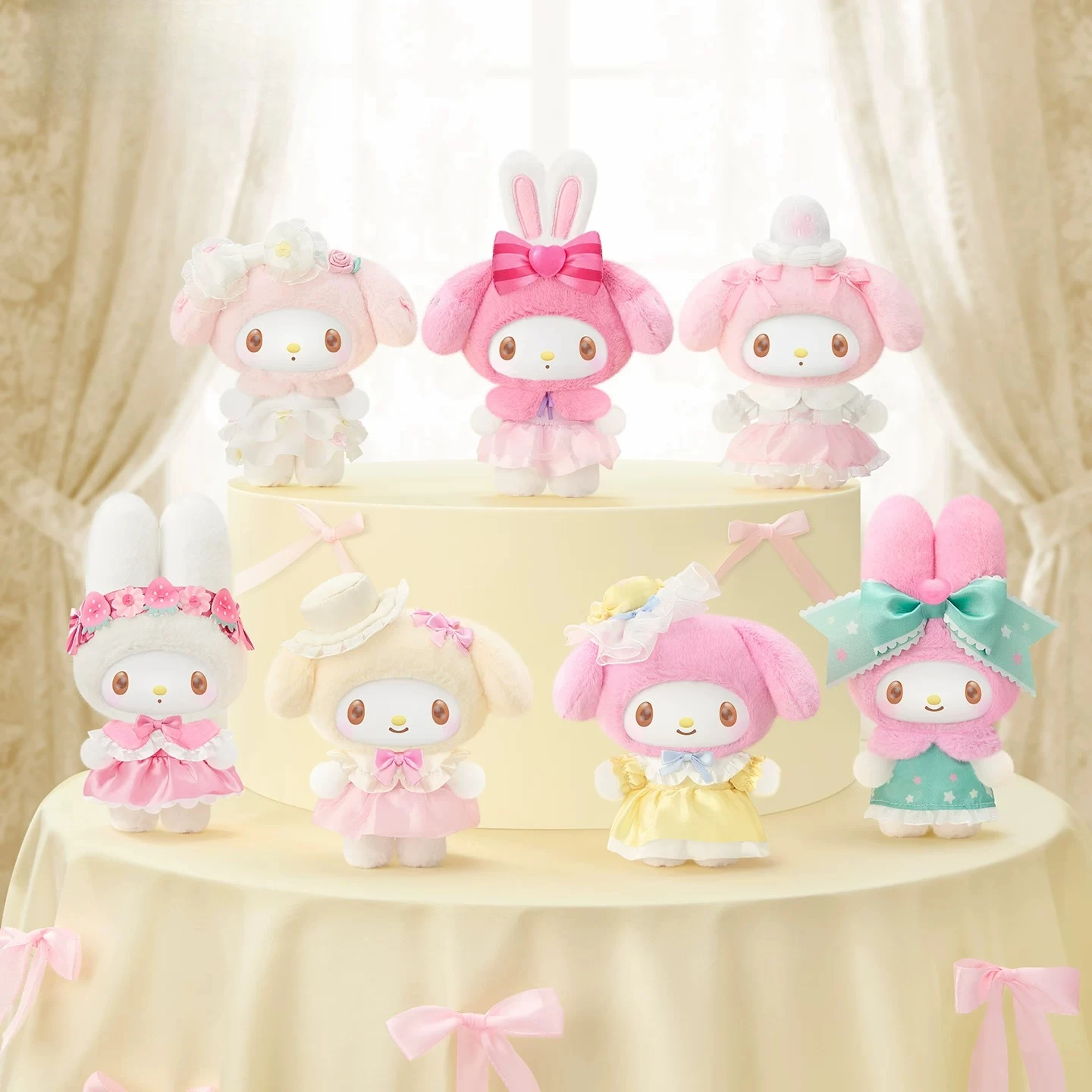 

Sanrio Melody Sweet Dream Lady House Series Plush Hanging Blind Box Cute Doll Doll Ornament Decoration