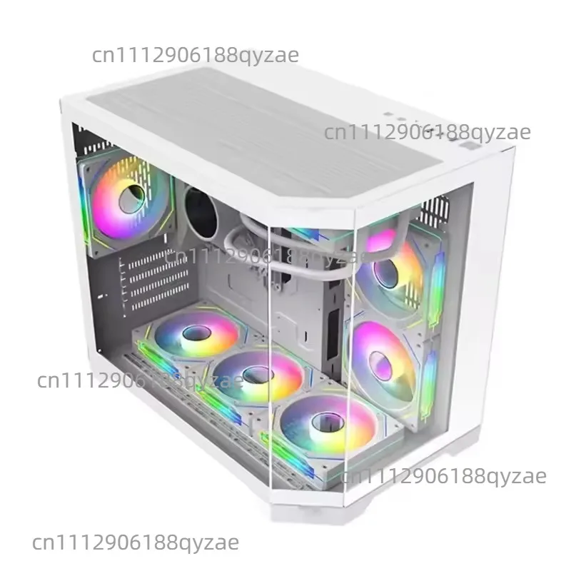 Micro ATX Computer Case Game Desktop Tempered Glass Computer Case