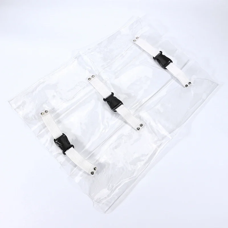 

Dental Chair Seat Foot Pad Dental Mat Cushion Unit Dustproof Cover Plastic Clear Protector Tool With Elastic Bands Clinic Supply