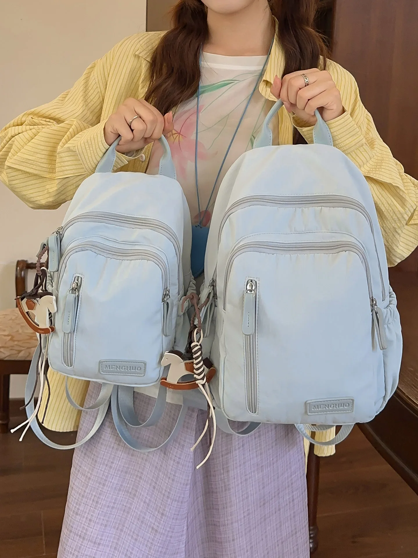 women's-crossbody-bag-dual-shoulder-vest-bag-lightweight-commuting-2026-new-style-casual-nylon-foldable-vertical-square