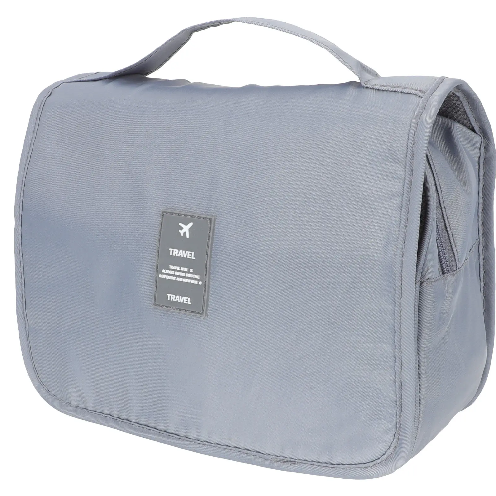 Large Capacity Folding Toiletry Bag Creative Organizer Hanging Travel Wash Bag Waterproof Multipurpose Makeup Storage