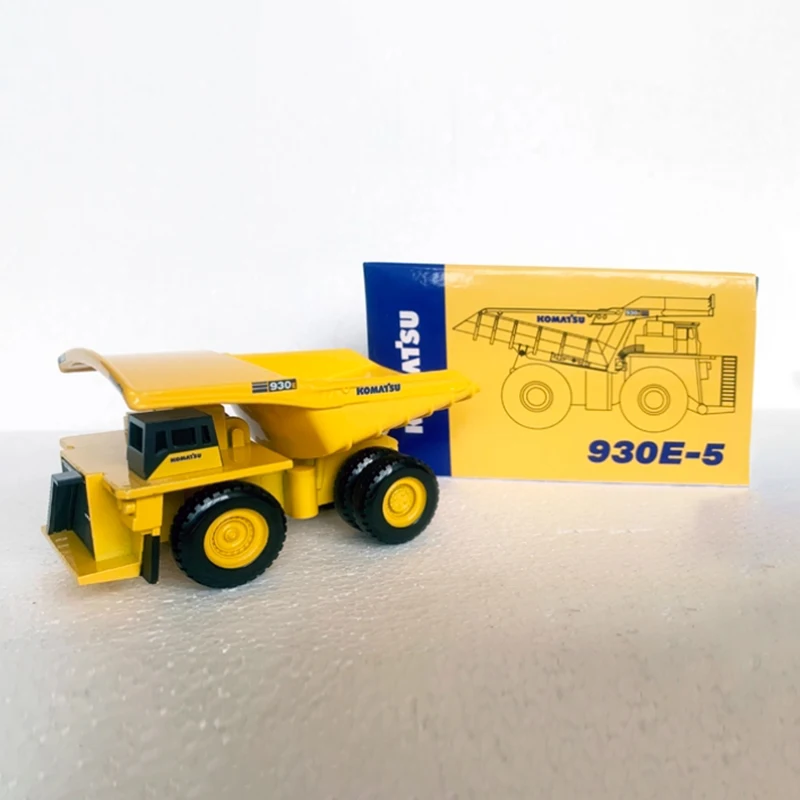 Diecast 1:87 Maßstab KOMATSU 930E-5 Muldenkipper Legierung Engineering Fahrzeug Modell Sammlung Ornamente Geschenk Spielzeug Statische Anzeige