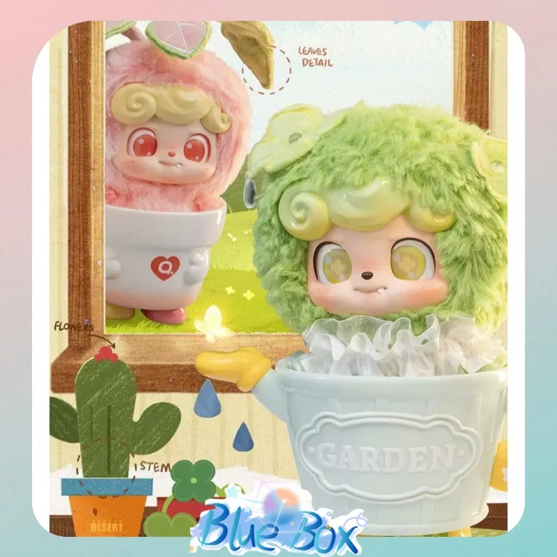 

JOTOYS Q Baby Potted Plant Story Series Plush Keychain Blind Box Cute Plushie Toy Desk Decor Collectible Birthday Gift for Girls