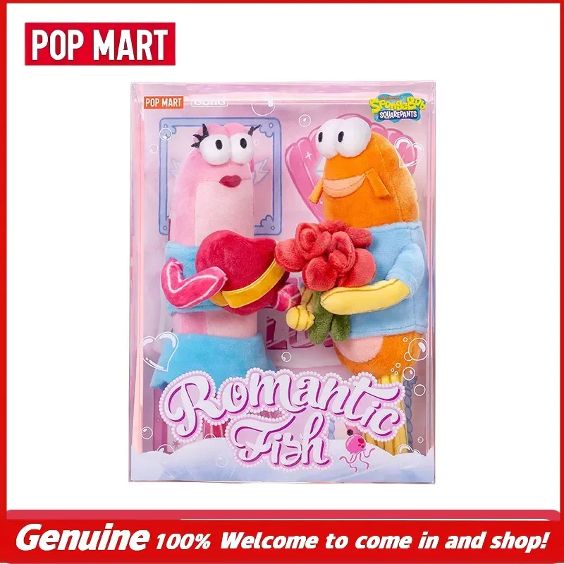 New Popmart Gong X Spongebob Residents Of Bikini Bottom Plush Keychain Pendant Blind Box Collectible Toy Gift Cute Stuff For Fan view 4