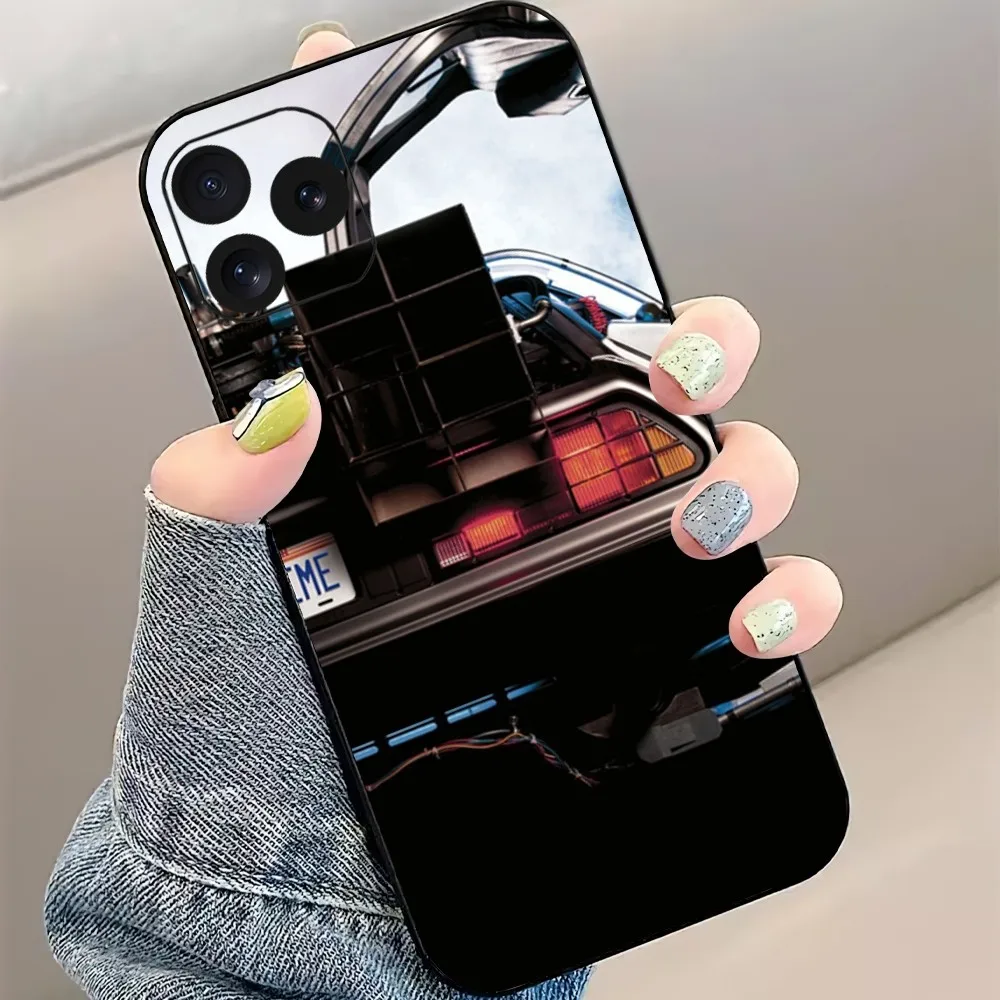 Movie Back To The Future Phone Case For iPhone 8 11 12 13 Pro 14 15 Mini X XR XS max Plus Shell