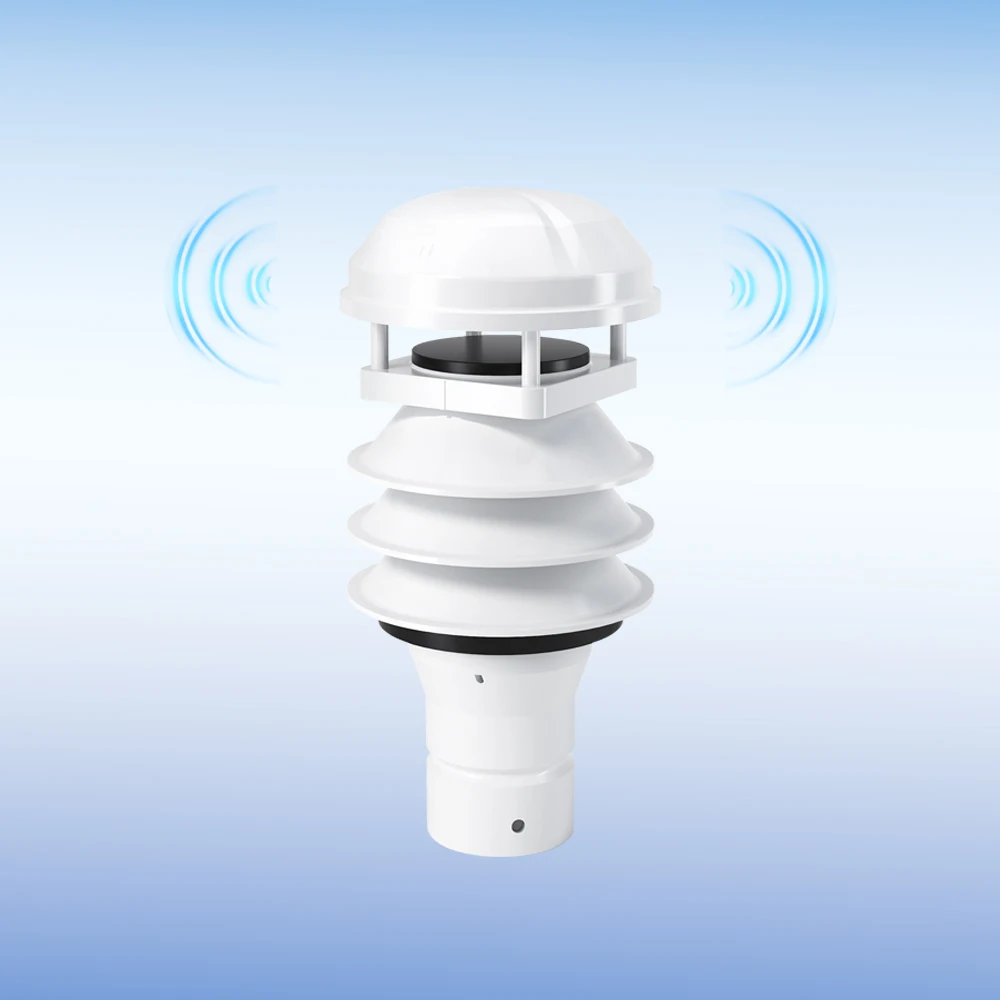 2026 Rika RK900-12 12 in 1 High Performance Mini 5 7 9 All in One Ultrasonic Wind Speed and Direction Sesnor Compact Weather Sta