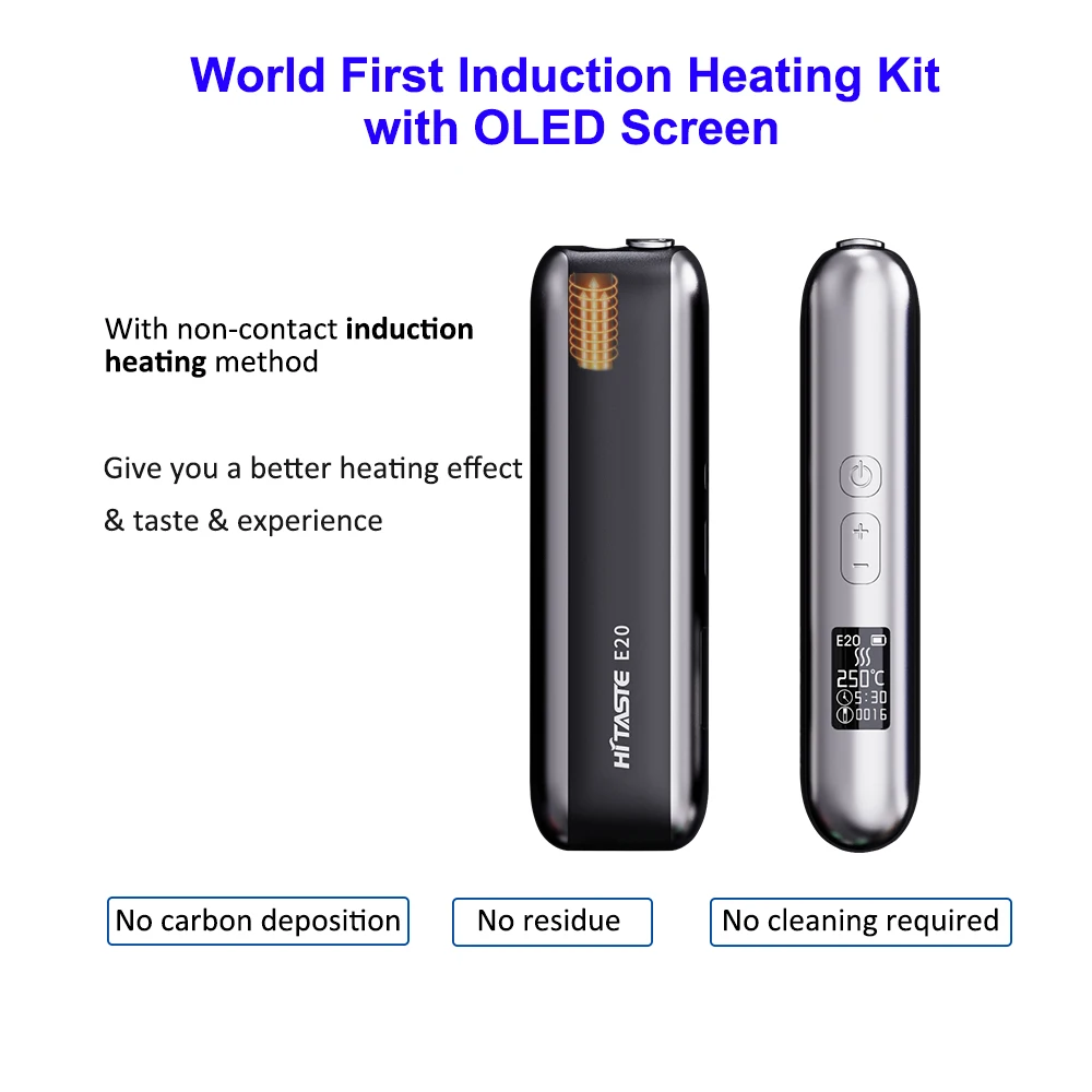 أجهزة التسخين التعريفي Hitaste E20 لـ Terea 2600mah المحمولة 85 جرام بديل لسلسلة Iqo الأكثر مبيعًا