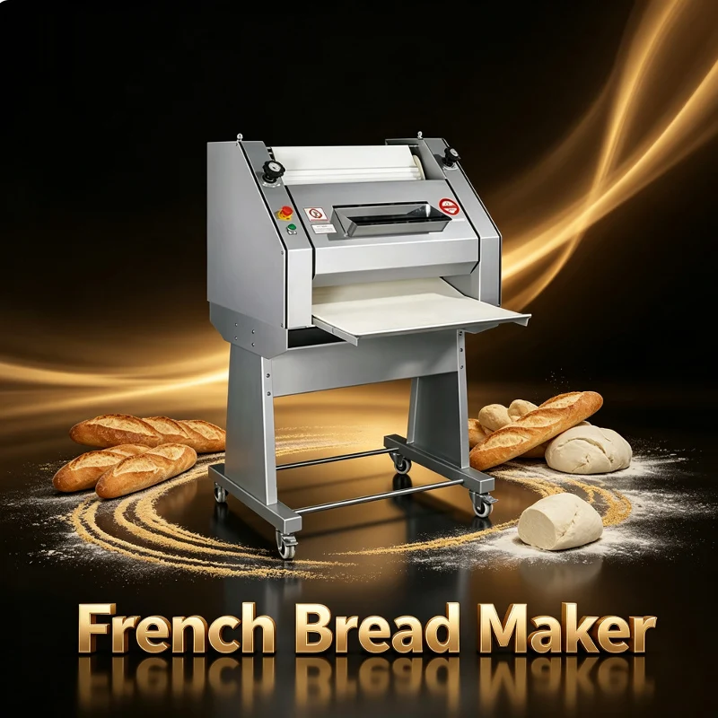 High Quality Electric French Baguette Bread Forming Machine Long Noodle Dough Forming Machine
