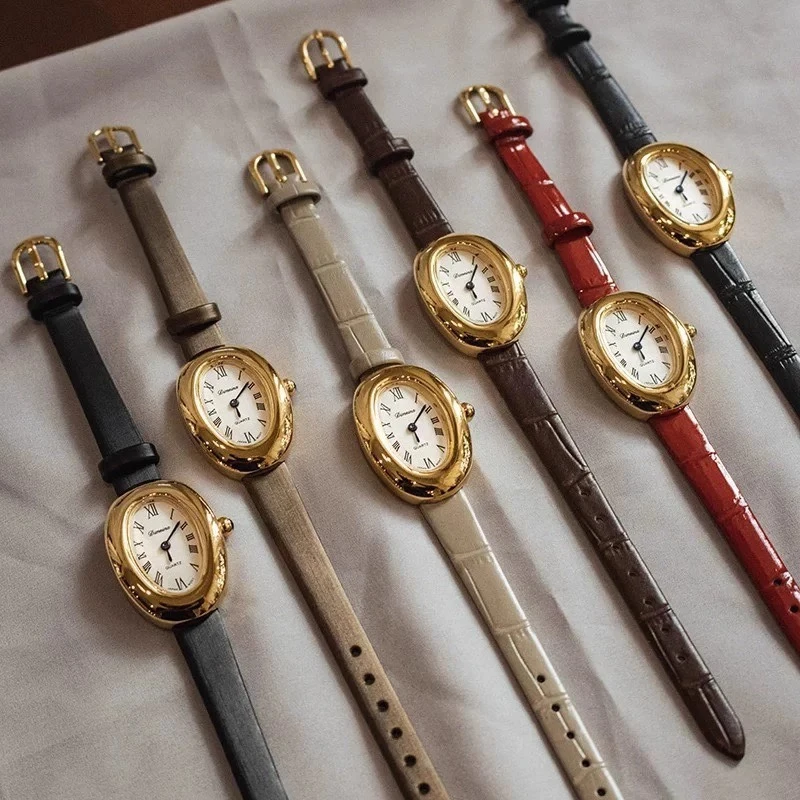 2025 waterproof quartz watch birthday gift retro classic trend women's watch elegant and simple