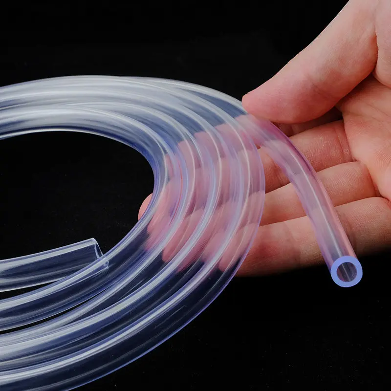 1/5/10M 2x4mm 3x5mm 4x6mm PVC-Schlauch Transparentes Rohr Lebensmittelgeeignete Leitungen 8mm Gummischlauch Aquarienschlauch Pumpenschlauch