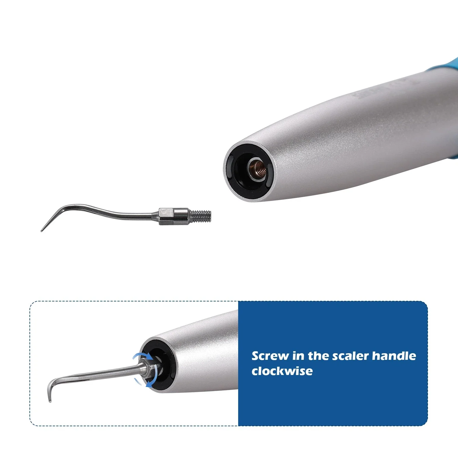 

Dental Fiber Optic Led Air Scaler Handpiece Sonic L Fit For KAVO MULTIflex Quick Coupler Coupling