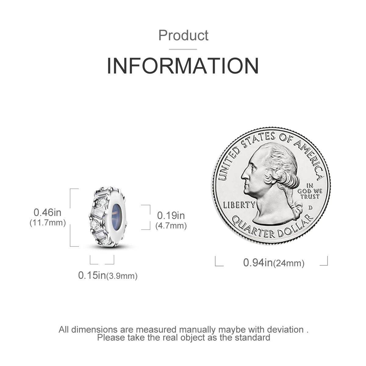 Charms passend für Originalperlen, 925er Sterlingsilber-Clip-Charms, Zirkon-Silikon-Abstandshalterperlen, passend für Armbänder, Damen-DIY-Geschenk – Detail 26