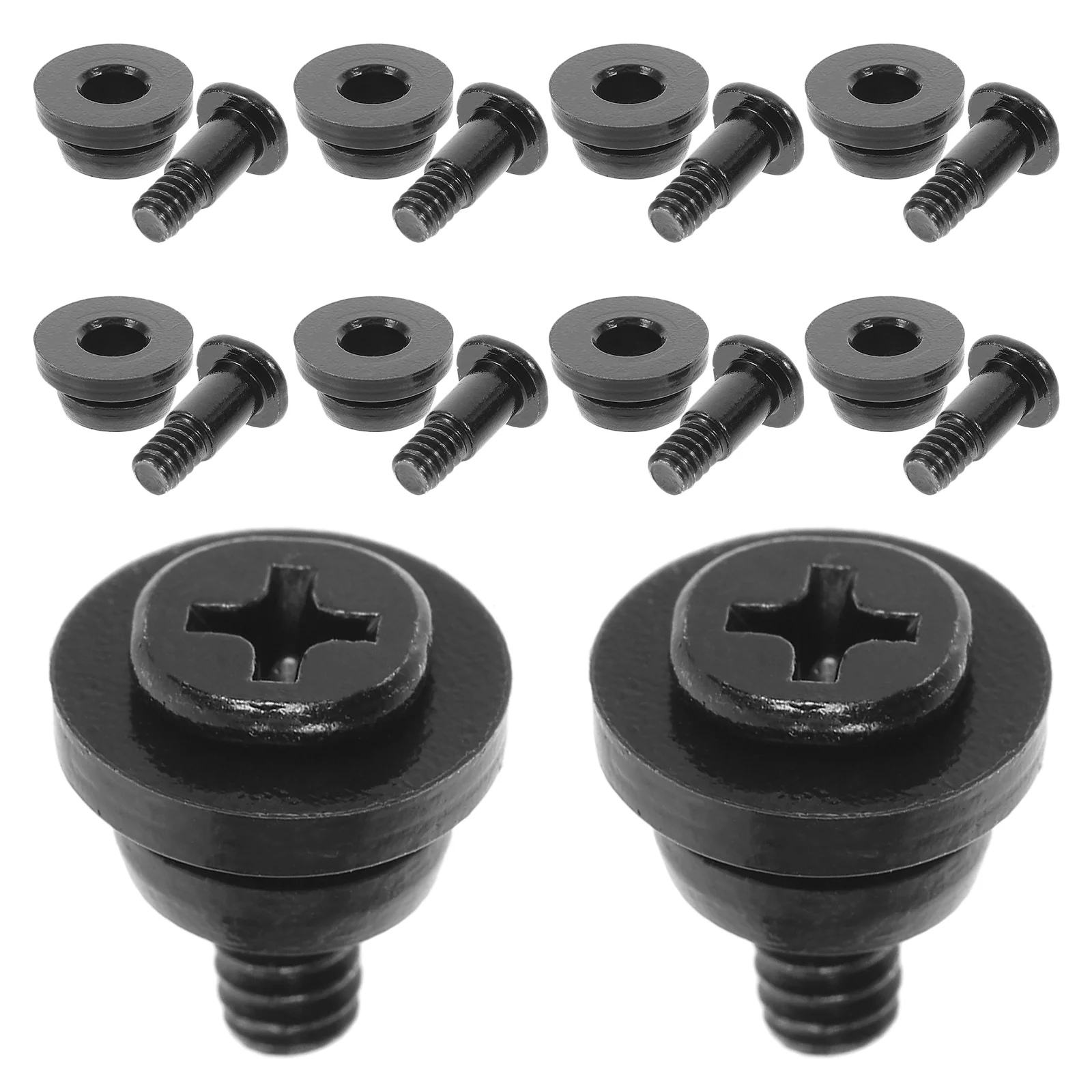 

10 Pcs Hard Disk Damping Screw Hdd Mounting Screws Conditioner Accessories Absorbing Iron SSD