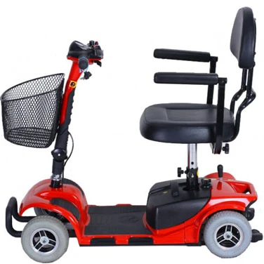 

Travel 4 Wheels Elderly Scooter Disabled Handicapped Folding Mobility Scooter For Seniors