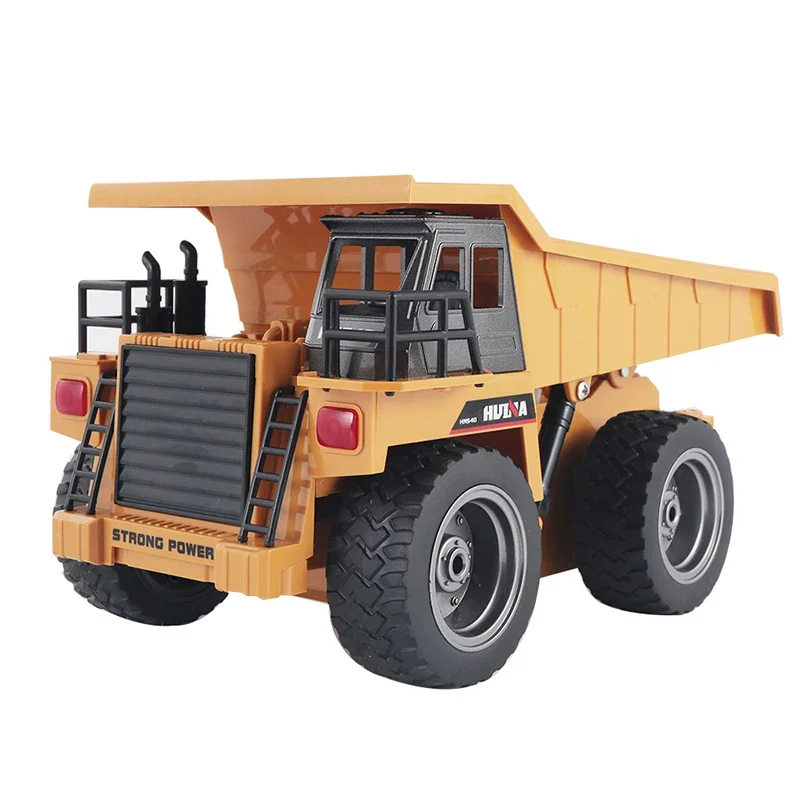 

In Stock Huina 1540 1/18 Rc Dump Truck 2.4g 6ch Remote Control Excavator Toys Alloy Rc Model Toy Engineering Vehicle Toys