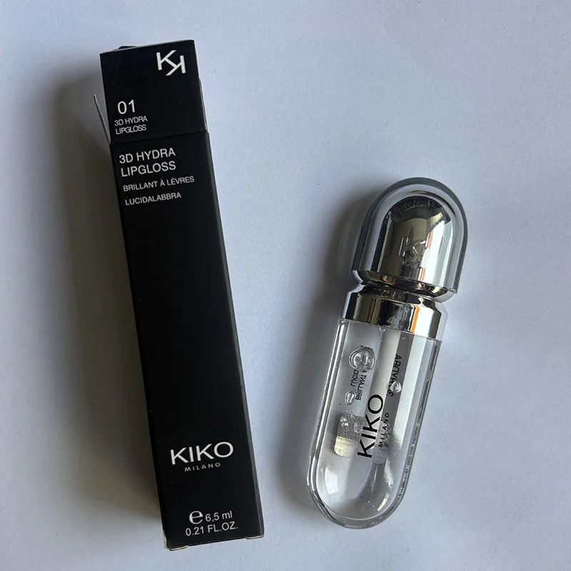 KIKO Liquid Lip Gloss Glaze Transparent Lip Gloss Mirror Lipstick Nourishing Glossy Full Lips Not Fading Milk Tea Paste Makeup