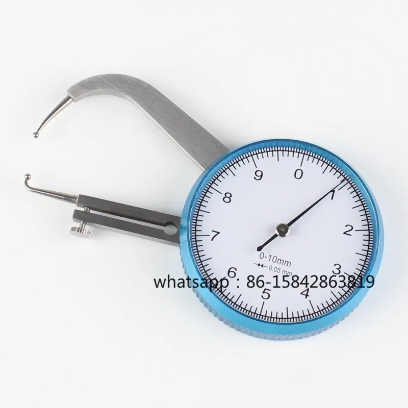 FTG100 Dial Thickness Gauge Lens Caliper Precision Optical Lens Thickness Measuring Tool