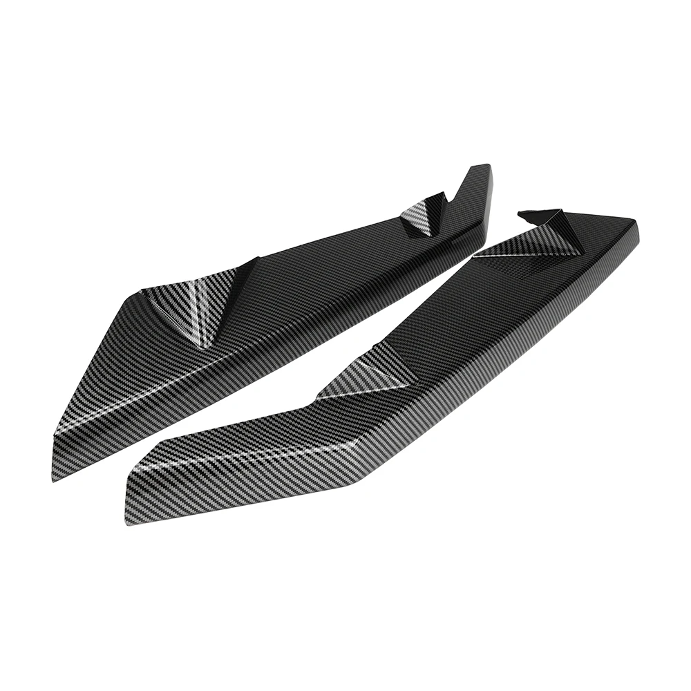

Front Wing Guards Compatible with Polaris Slingshot 2020-2024 Carbon Fiber Style Front Bumper Winglet Trim Front Wing Protector