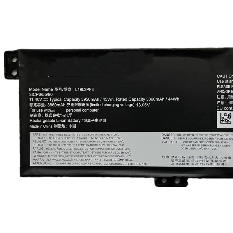 L19L3PF3 L19M3PF7 L19M3PD9 Battery For Lenovo IdeaPad Gaming 3i 15ARH05 82EY Creator 5 15IMH05 82D4 81Y4 ThinkBook 15p IMH L350