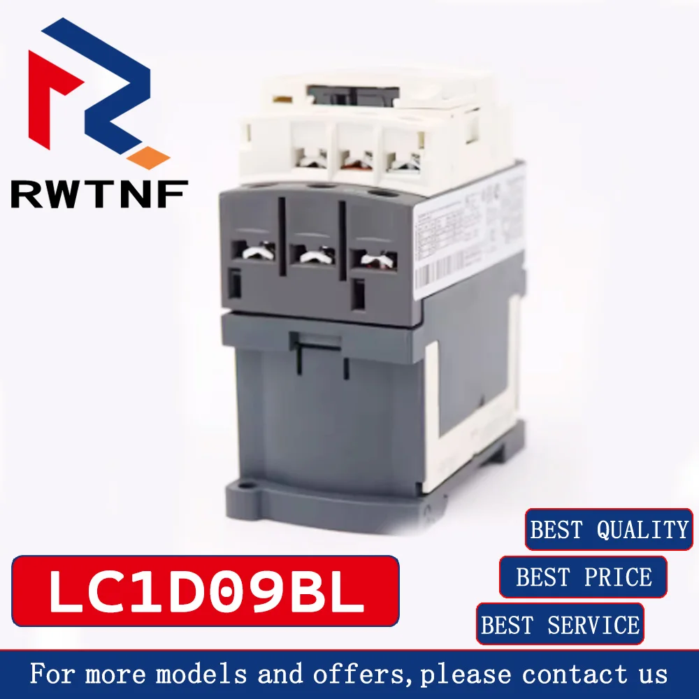 Novo genuíno lc1d09bl schneider DC-24V baixo consumo de energia do contator dc, estoque de armazém 100% original