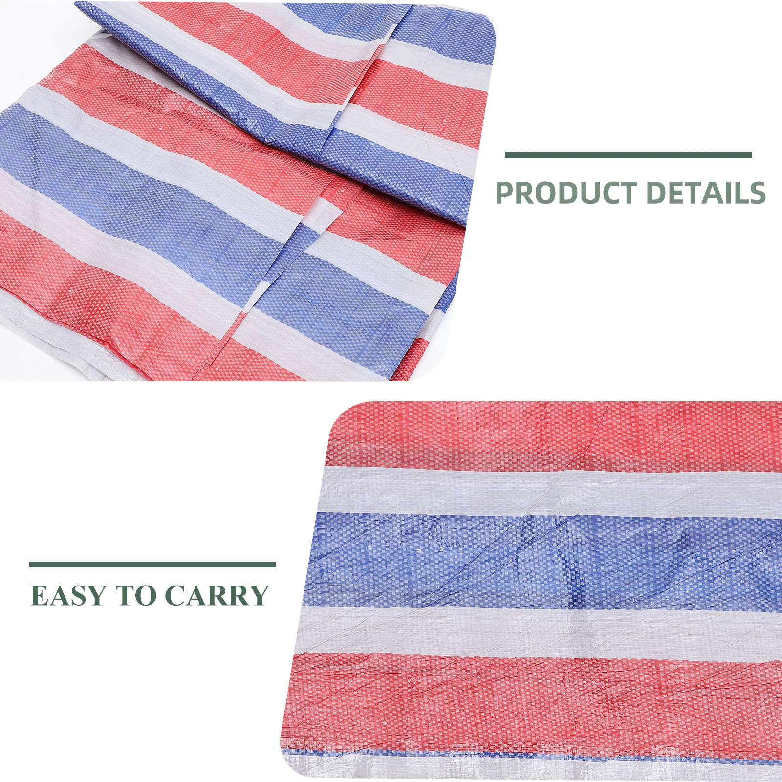 

Waterproof Tarp 2.8x4m Odorless Windproof Camping Tent Ground Cover Outdoor Tarps Picnic Dry Area Sitting Relaxing Stylish