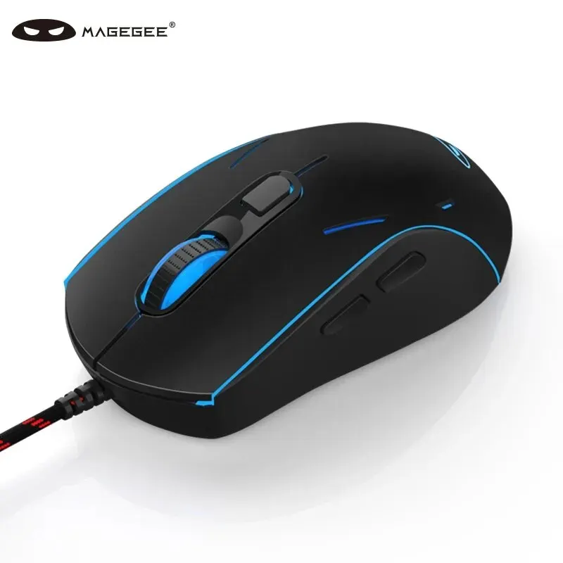 MageGee G12 Mouse USB Wired Connection Backlit Mouse Office Peripherals Portable Mouse Desktop Computer Laptop Home Mouse