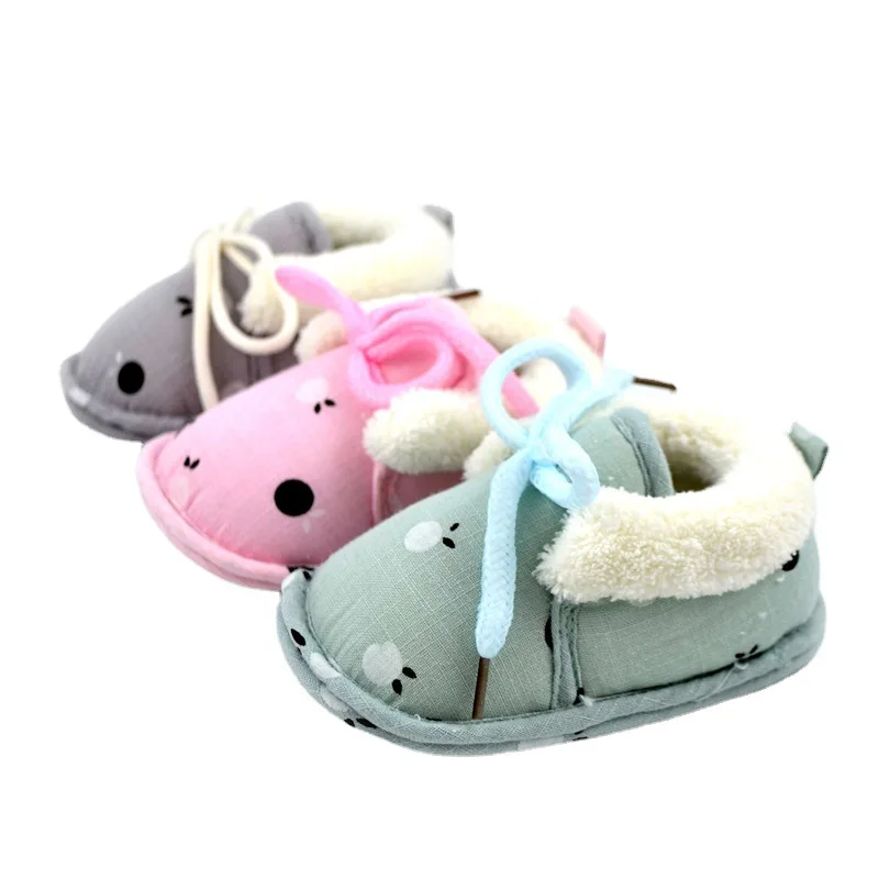 Baby Winter Cute Boots Keep warm baby boots Baby Moccasins Shoes Baby Boots Newborn Infant Indoor For Newborn