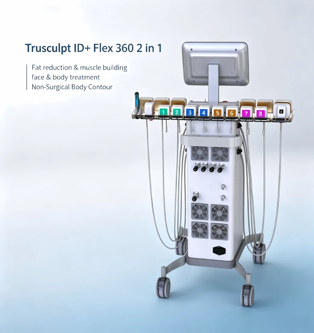 Trusculpt Id & Flex360 MDS Body Massage Slimming Beauty Machine Face Lifting Skin Tightening