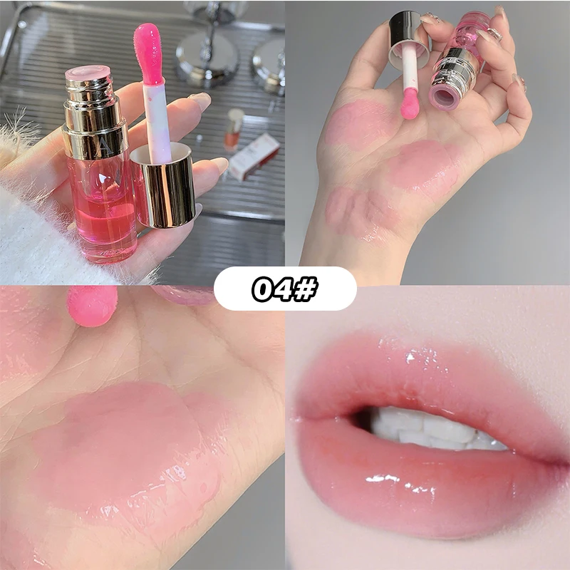 Lip Gloss Lipsticks Oil Balm Moisturizing Lips Makeup Make-up for Women Skin Care Skincare Products Cheap Cosmetics Tint Cute