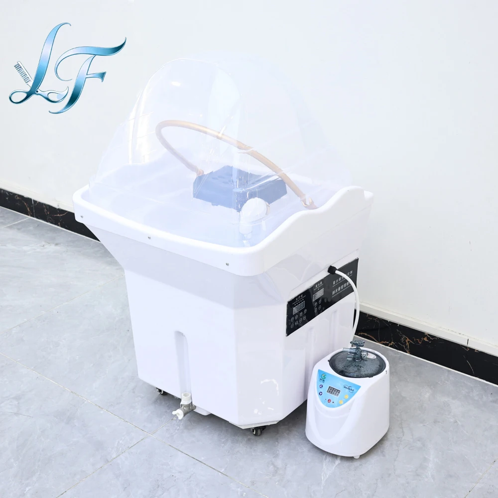 

Movable Portable Head Spa Shampoo Basin Multifunctional Hydrotherapy Fumigation Machine Water Circulation Design High Quality