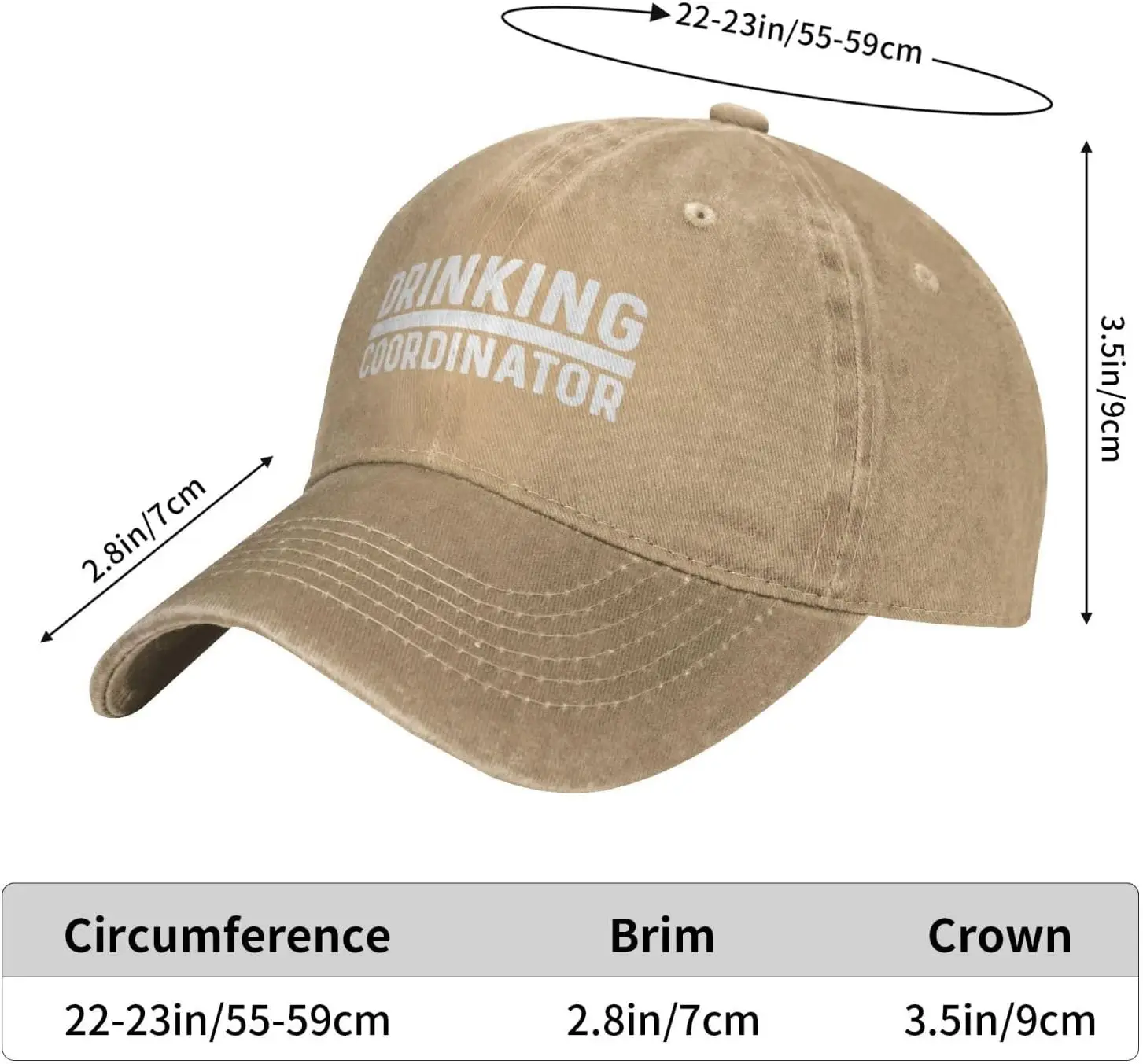 Gorro con estampado para mujer