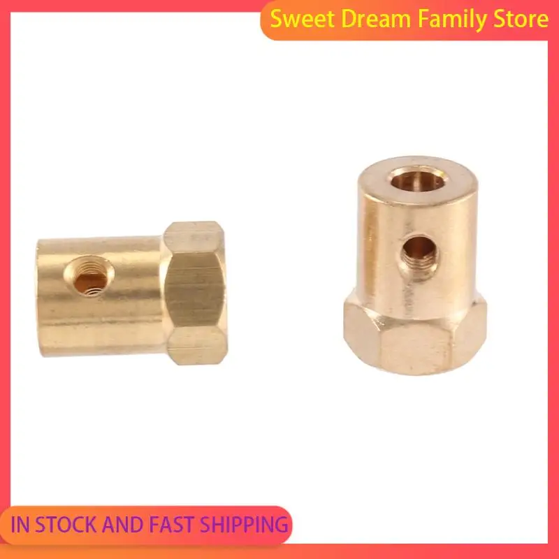 SDFC-10Pcs اقتران سداسية لتقوم بها بنفسك عجلة تروللي ذكية الإطارات موصل تيار مستمر تباطؤ المحرك لنموذج روبوت #5