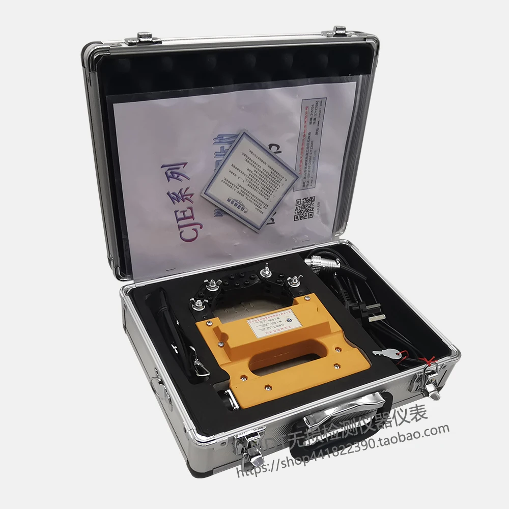 Detector de fallas de partículas magnéticas CJE-12/220, Detector de fallas de partículas magnéticas portátil AC/DC de doble uso para grietas de Metal