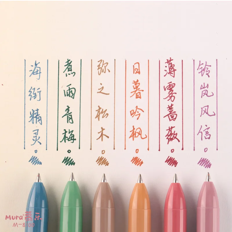 

48pcs Vintage Coloring Gel Pens Set Chinese Traditional Colorful Pens Wholesale Stationery Students Back To School Marker Pens