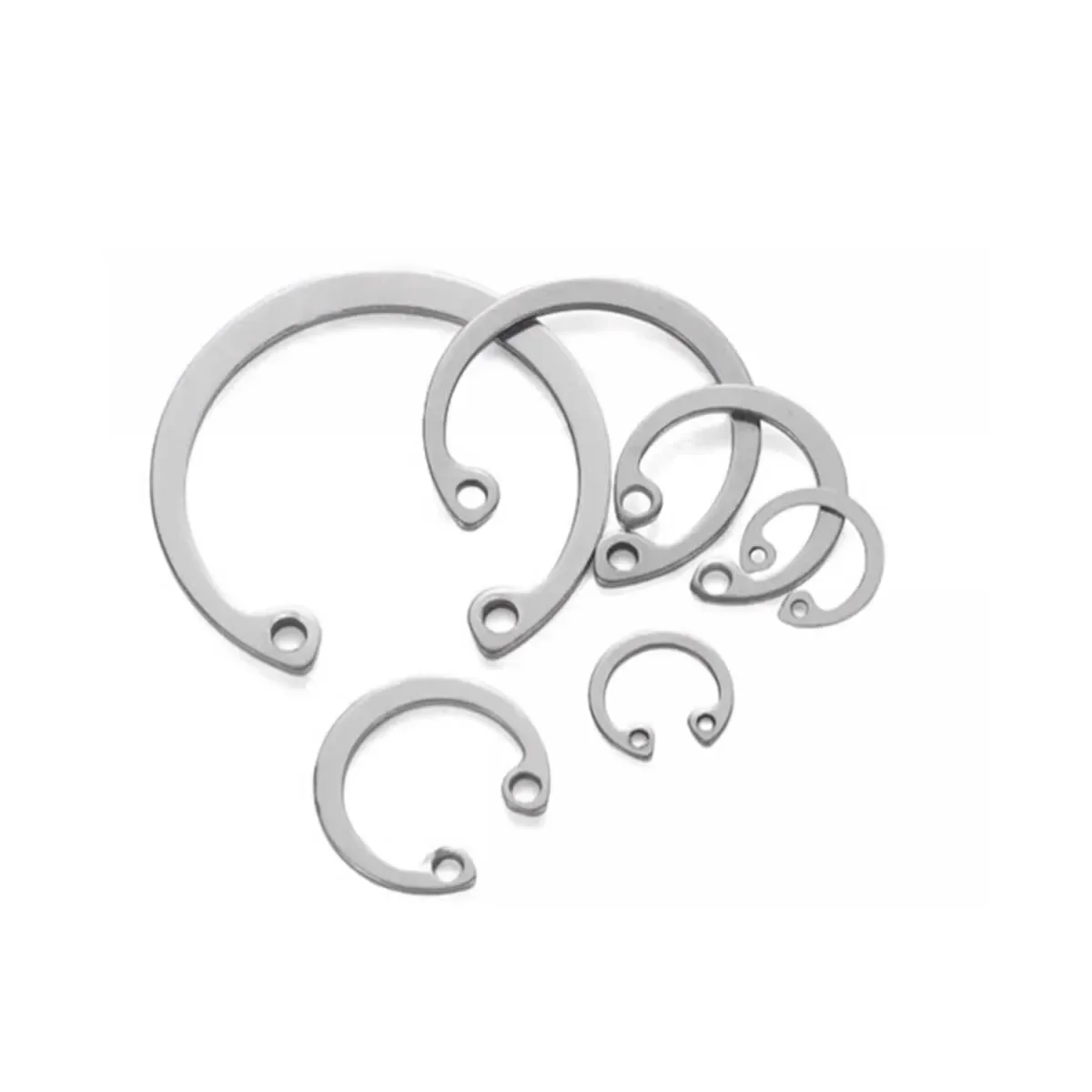 

304 Stainless Steel Inner Snap Ring Hole Elastic Retaining Ring/Gb893a Type Bearing Inner Snap Ring 8-95
