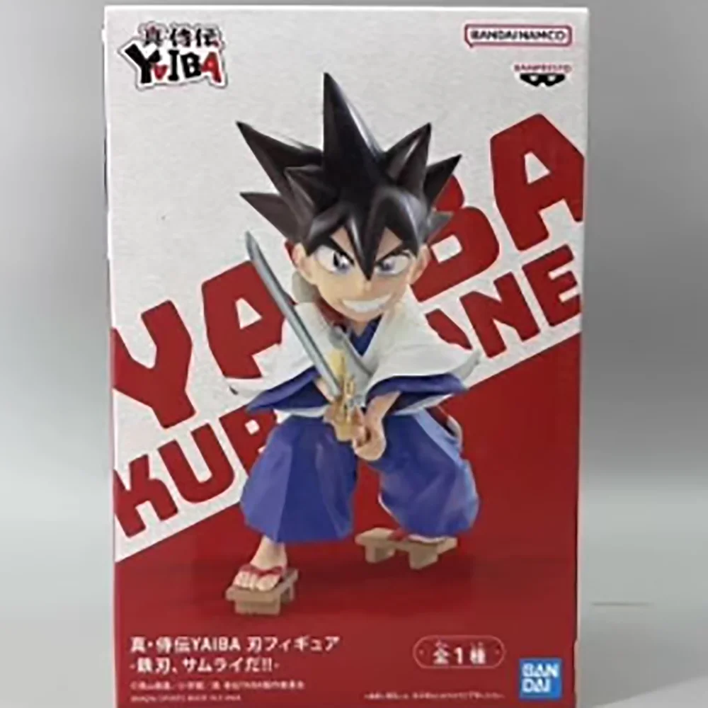 

100%Original in Stock Bandai Spirits Banpresto Shin Samurai-den Yaiba Kurogane Yaiba Anime Figure Model Decoration Toy Gift