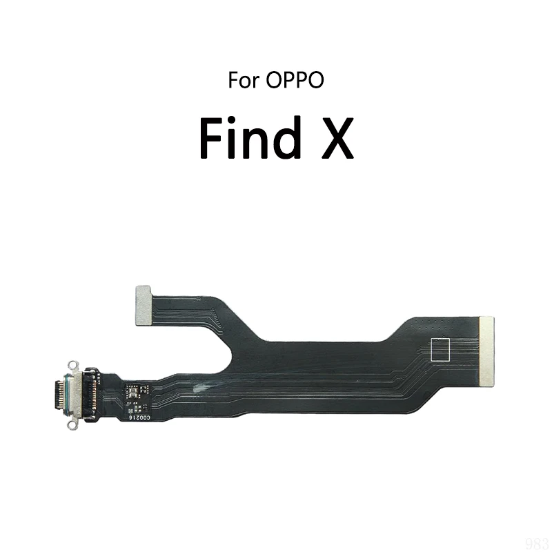 Cavo flessibile per connettore jack presa porta dock di ricarica USB per modulo scheda di ricarica OPPO Find X X2 Lite X3 Pro