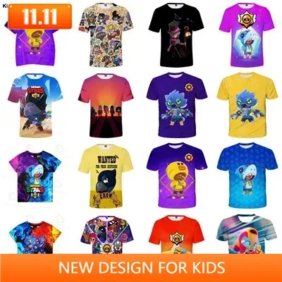 Zeichentrick figuren Sommer T-Shirt Jungen Anime Figuren Kinder T-Shirts Mädchen Cosplay Kostüme T-Shirt Weihnachten Halloween Geschenke