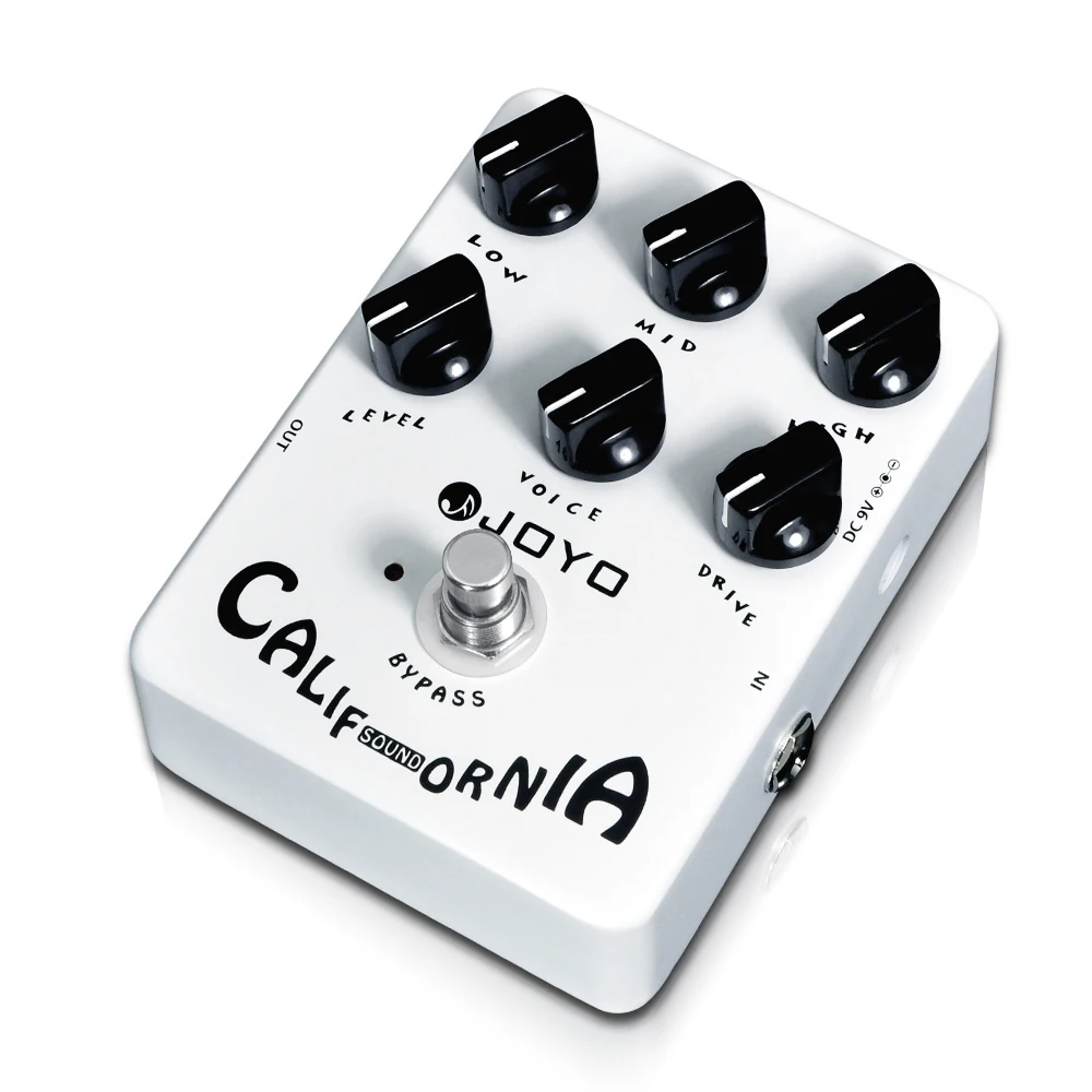 

JOYO JF-15 CALIFORNIA SOUND Педаль для гитары Overdrive/Boost Brilliant on Bass Имитация звука от усилителя MK-II