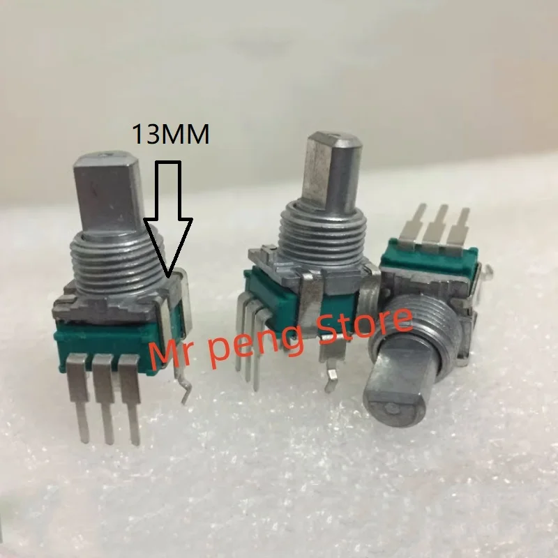 

3pcs for Alps RK09L1140A66 precision potentiometer, single linked B10K shaft length 13mm